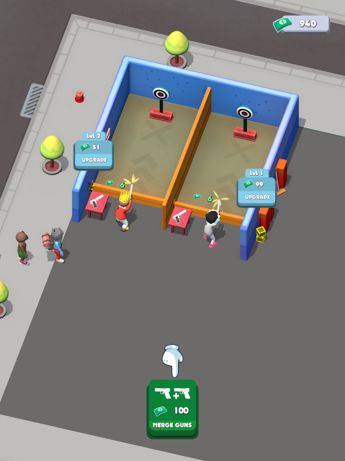 Shooting Area - Idle Clicker