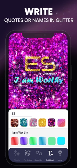 Glitter Live Wallpapers Moving をapp Storeで