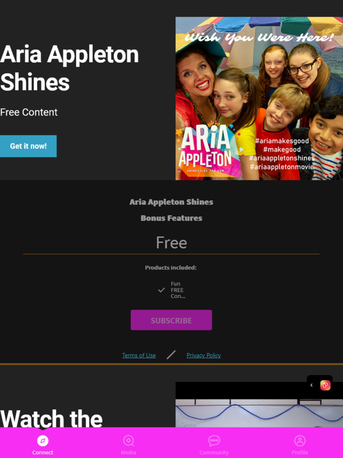 Aria Appleton Shines