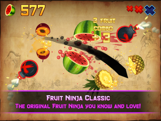 Nova versão do Fruit Ninja para iOS traz jogabilidade totalmente remodelada  