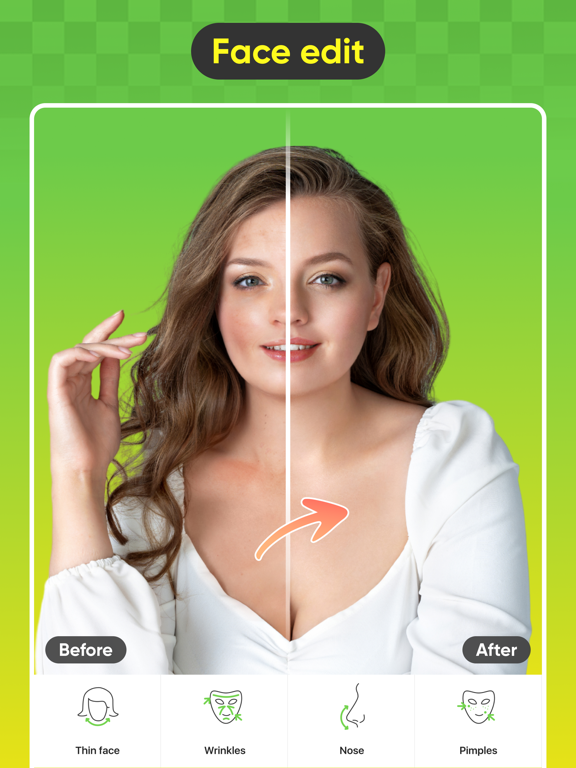 Retouch Me: Body & Face Editor screenshot 2