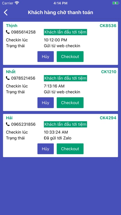 ViCheckin screenshot-3