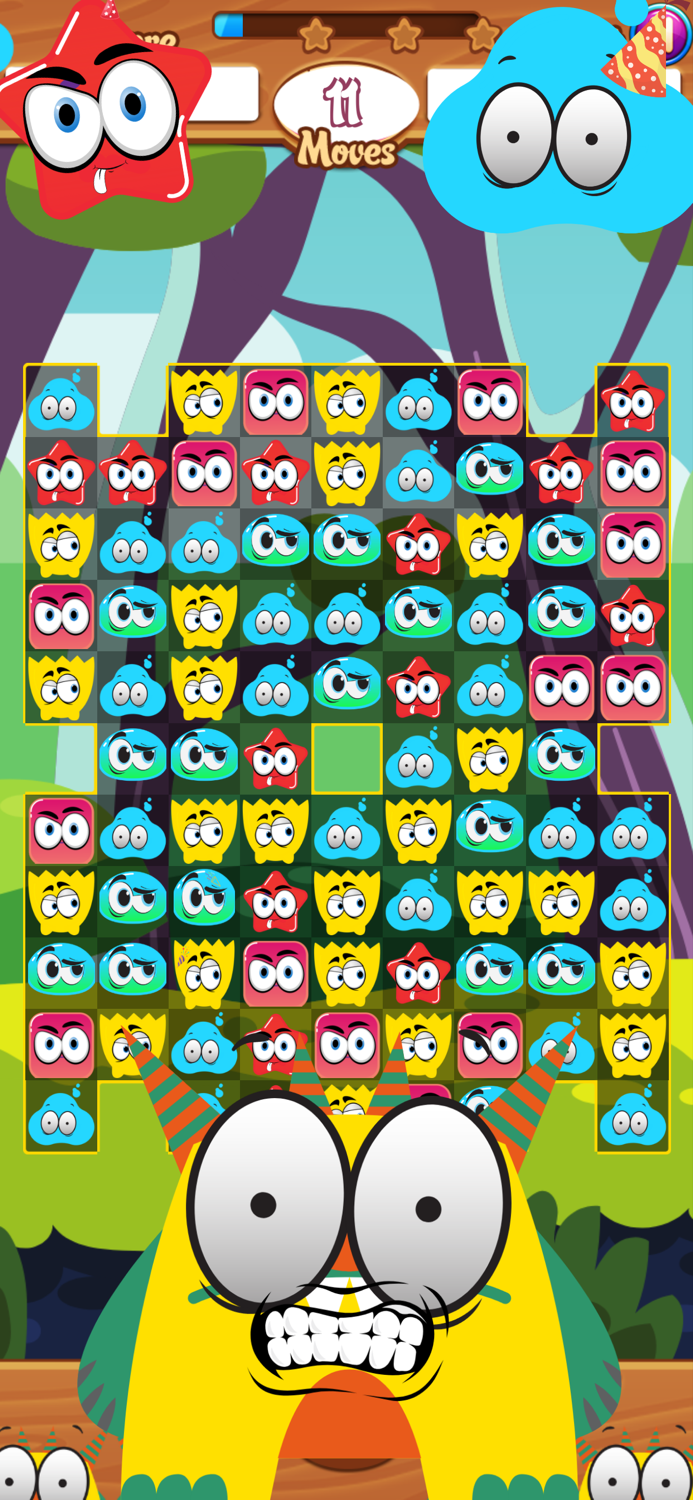 Monster Swipe KIDS Puzzle