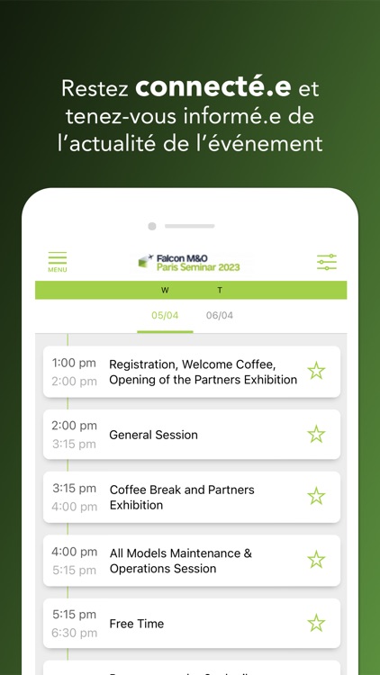 Falcon M&O Paris 2023