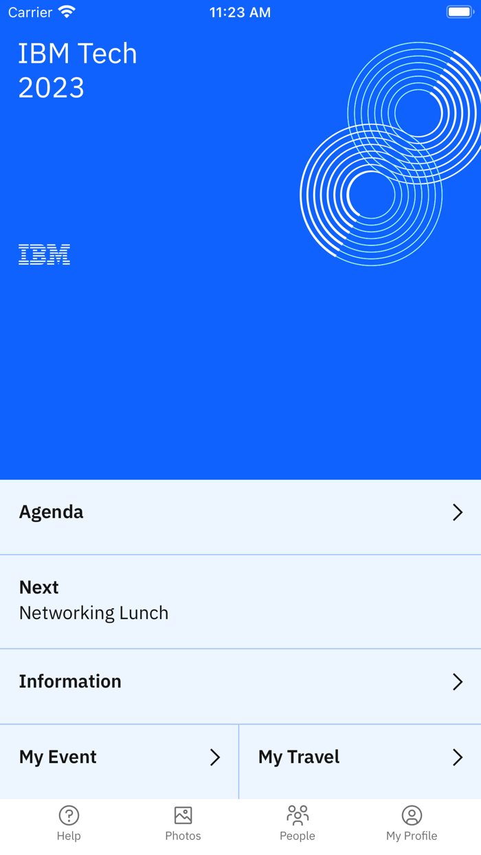 Attendee App for IBM Tech EMEA