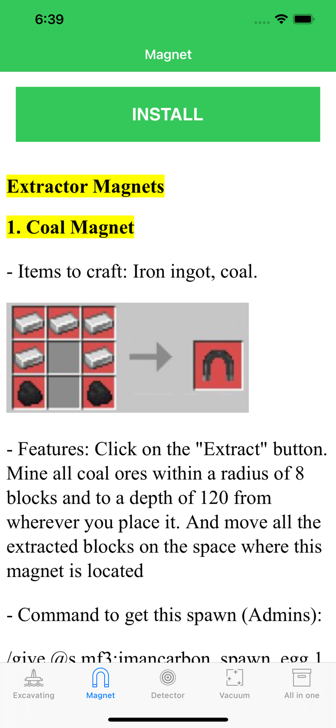 Diamonds Finder For Minecraft