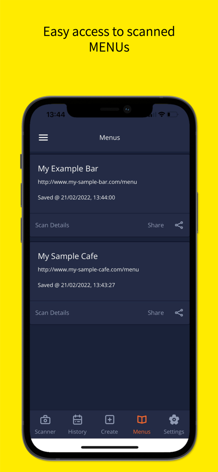 QR Menu Barcode Maker Creator