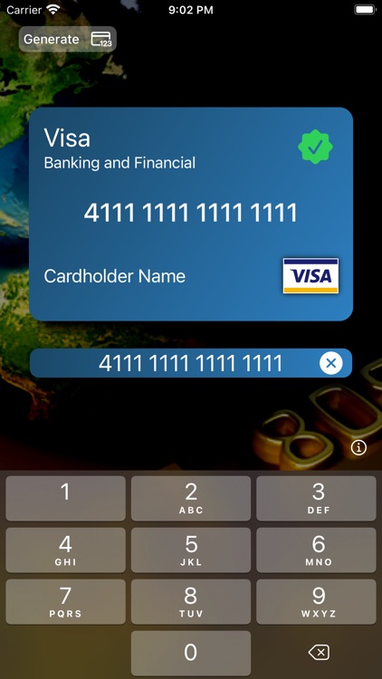 iValidCard