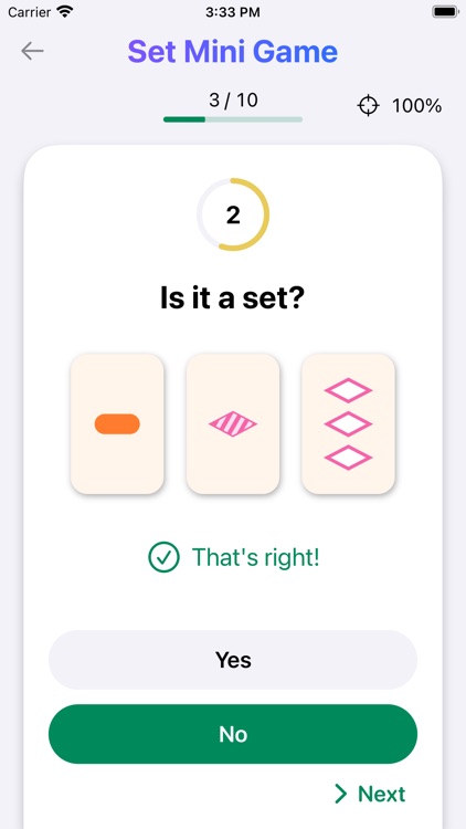 Set Puzzle Game