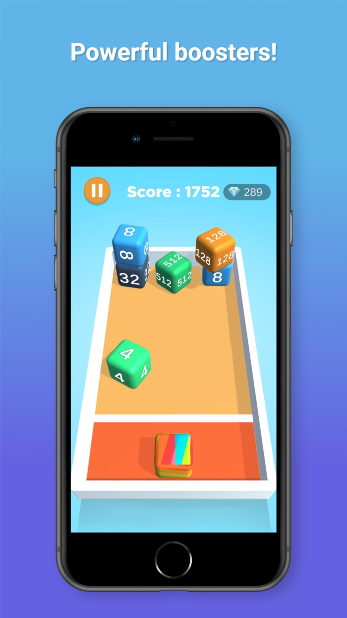 4096 Merge Puzzle Game