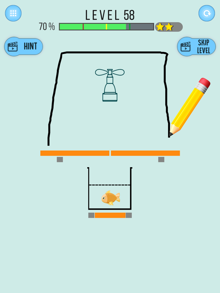 Rescue the Fish - Puzzle Game