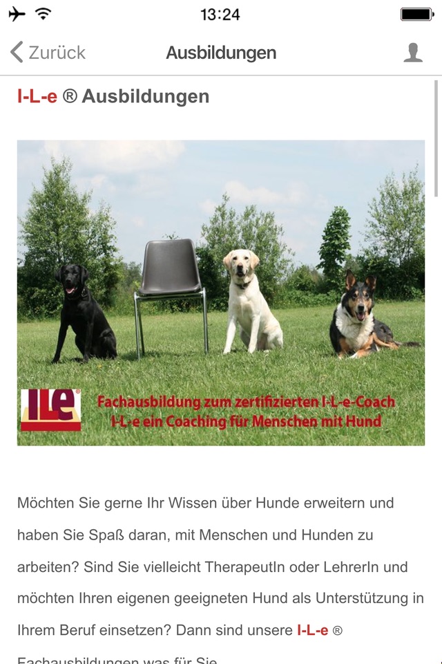 Hundeschulen ILe Europa screenshot 4