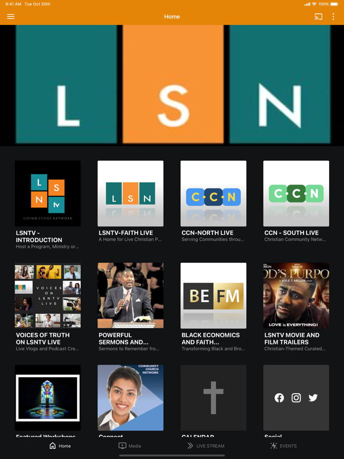 LIVING STONE NETWORK TV