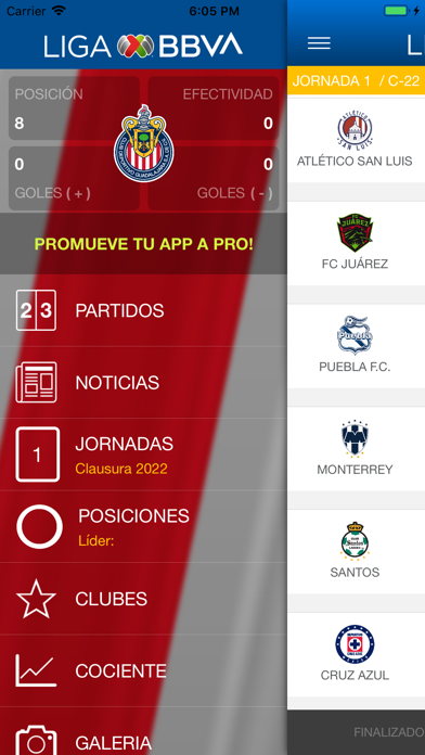AppMX - Fútbol de México screenshot 2