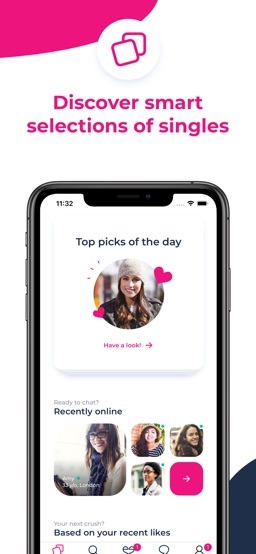 Meetic app screenshot