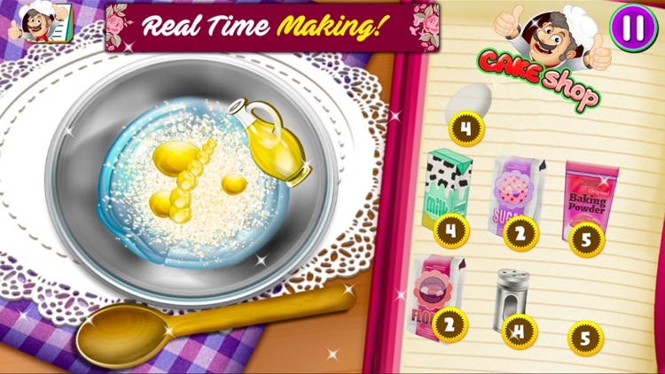 Doll Cake Making & Girl Games