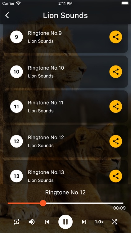 Lion Sounds Ringtones screenshot-4