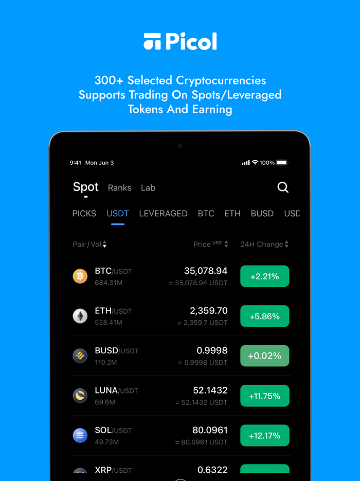 Picol - Crypto Trading Bots