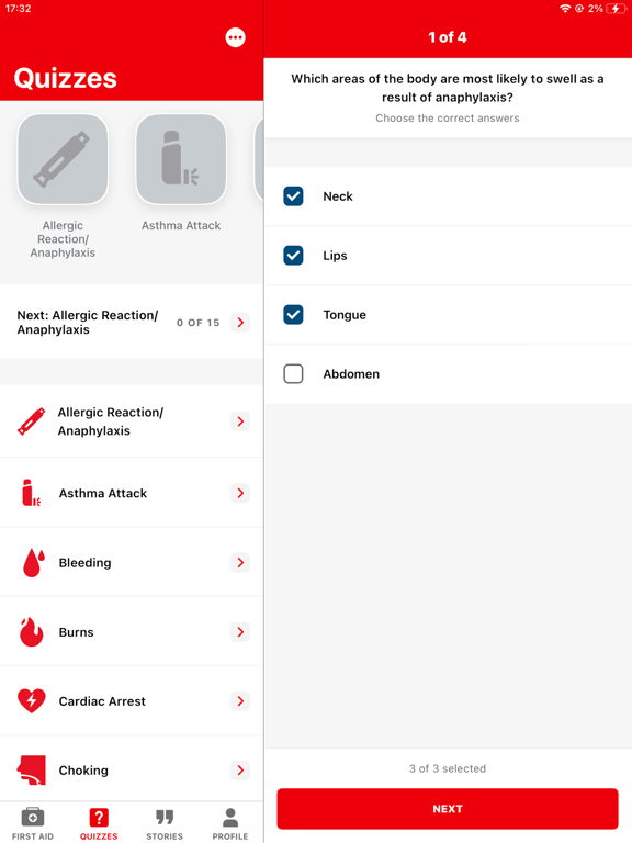 First Aid: American Red Cross screenshot 2