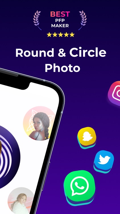 PFP Maker: Round Photo Circle