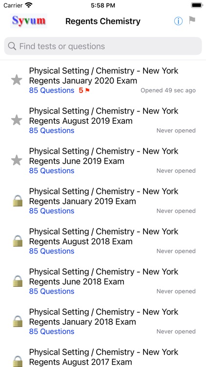 Regents Chemistry screenshot-5