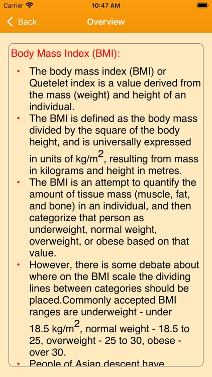 BMI Calculator for Men & Women screenshot-3