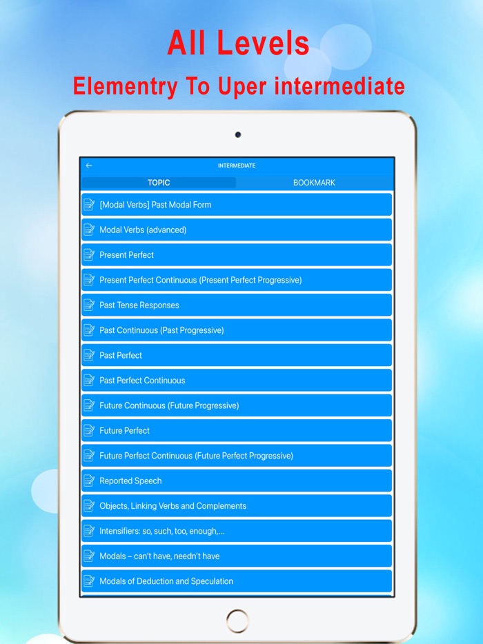 English Grammar Quiz App