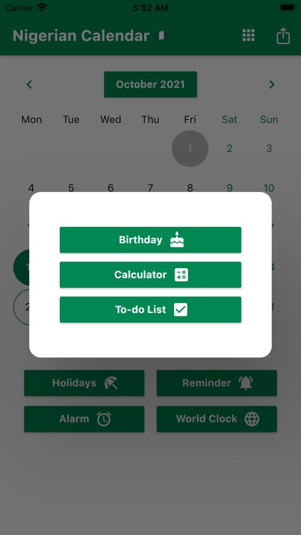 Nigerian Calendar 2022 screenshot-6