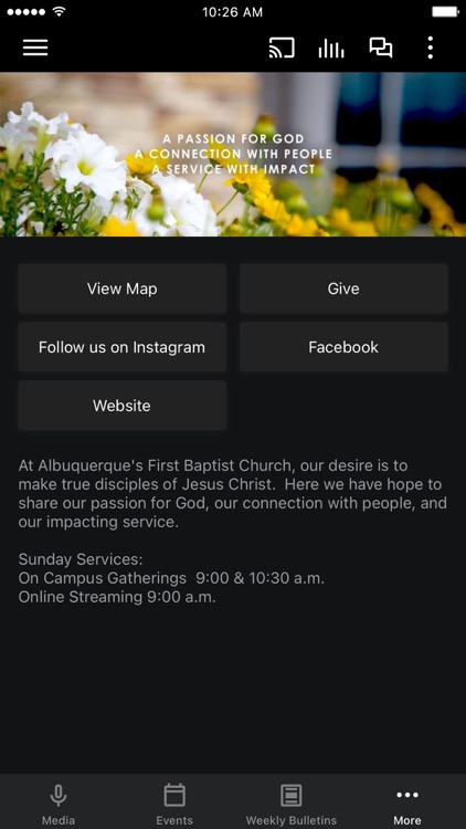 Albuquerque's FBC App