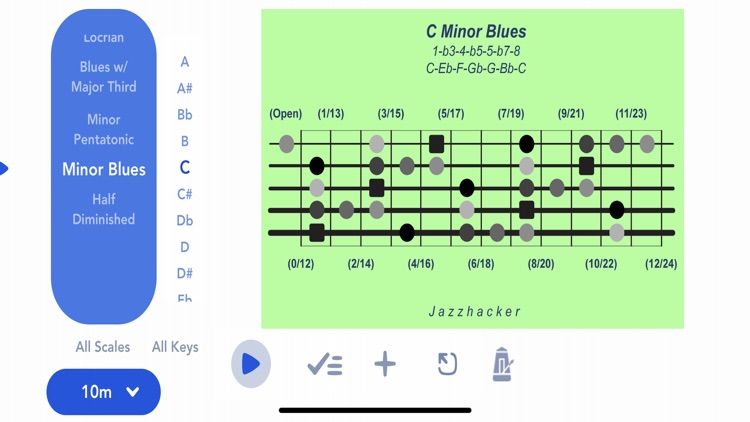 Jazzhacker Scales for 5x Bass screenshot-4