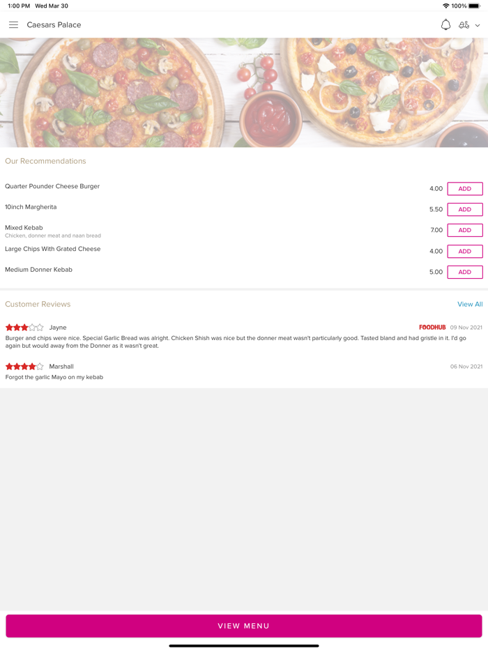 Caesars Palace Eckington