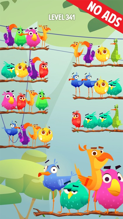 Color Bird : Puzzle Sort Game screenshot-6