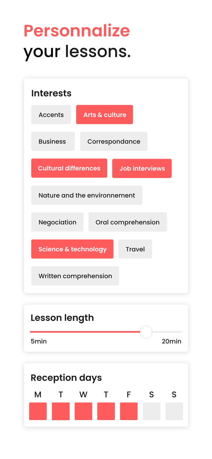 Language lessons - Gymglish