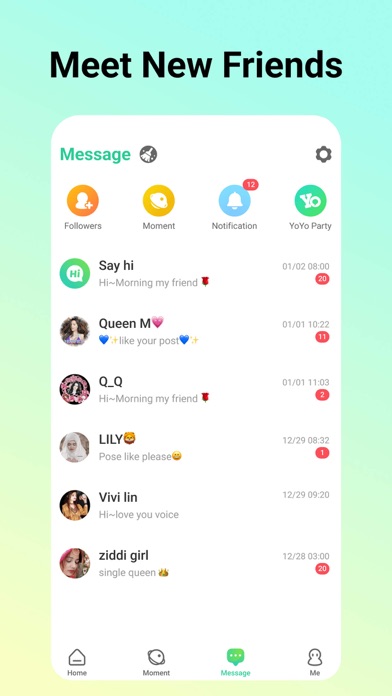YoYo - Voice Chat Room Screenshot