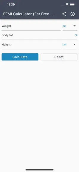 Game screenshot FFMI Calculator mod apk