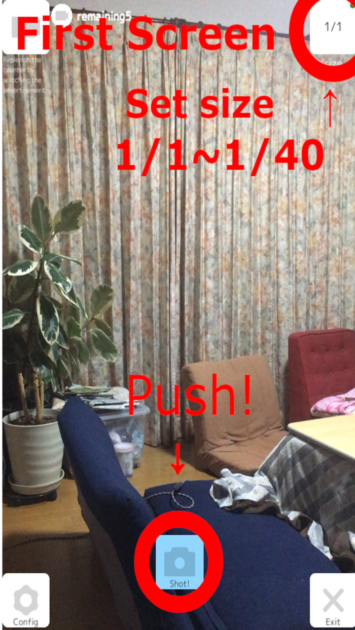 Automatic small resize camera1