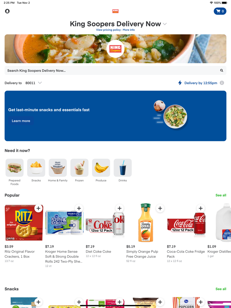 King Soopers Delivery Now App for iPhone Free Download King Soopers