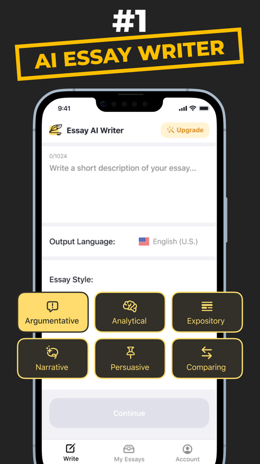 essay ios app