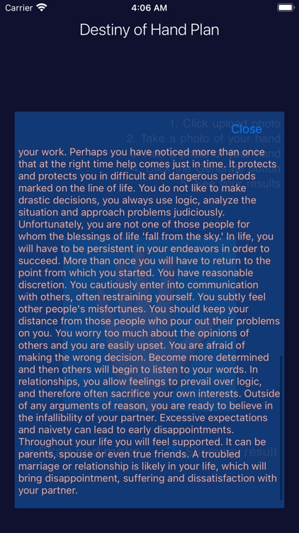 Destiny of Hand Plan screenshot-3