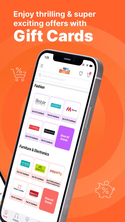 Paytm Mall: E-Gift Card Store