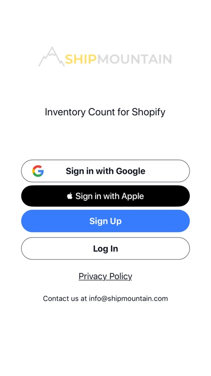 Inventory Count for Shopify