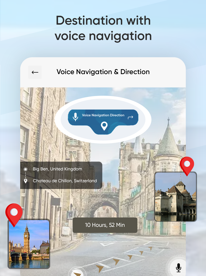 Voice GPS Driving Direction