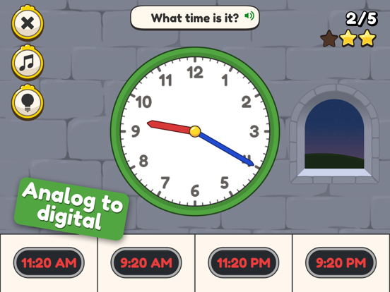 King of Math: Telling Time screenshot 4