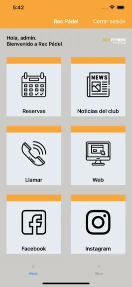 Game screenshot Reservas Rec Pádel apk