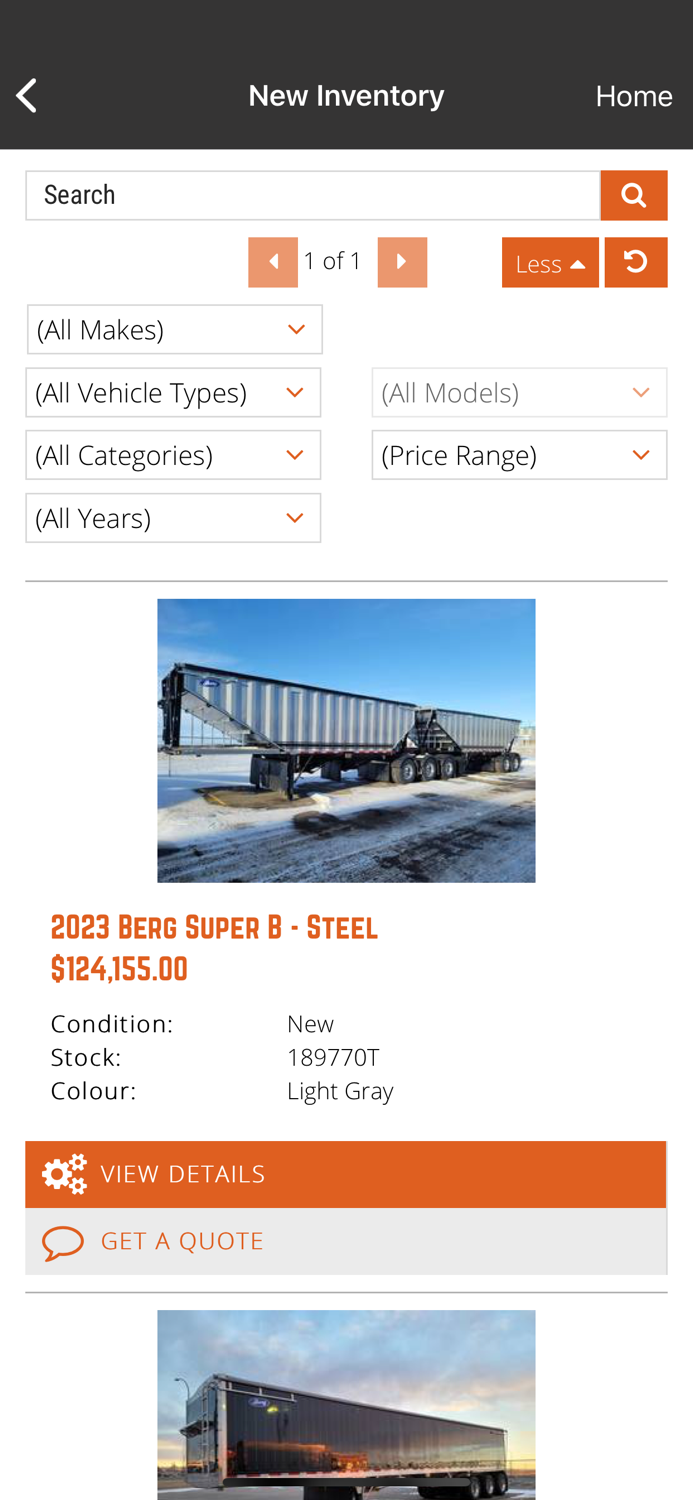 Glover International Trucks