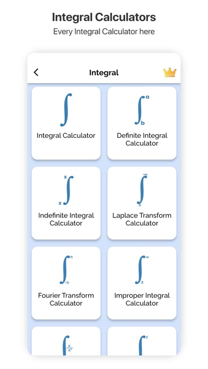 Integral Calculator app