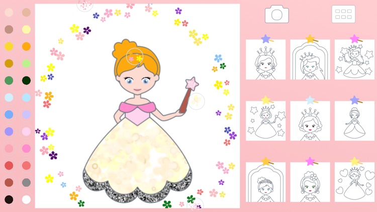 Princess Coloring Kid Toddler