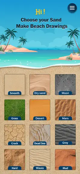 Game screenshot Sand draw: Make beach drawings hack
