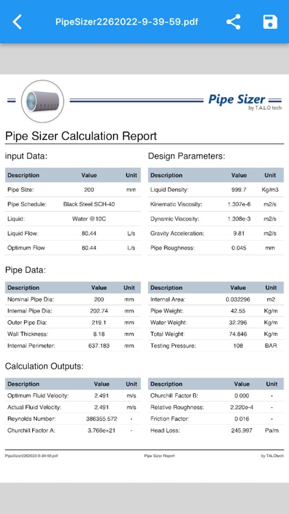 TALO Pipe Sizer screenshot-4