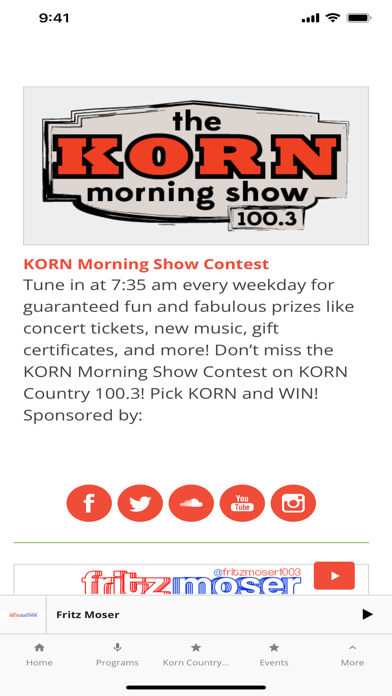 How to cancel & delete KORN Country 100.3 from iphone & ipad 2